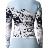 Perfect Moment 1/4 Zip Baselayer Top - Vermillion