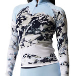 Perfect Moment 1/4 Zip Baselayer Top - Vermillion