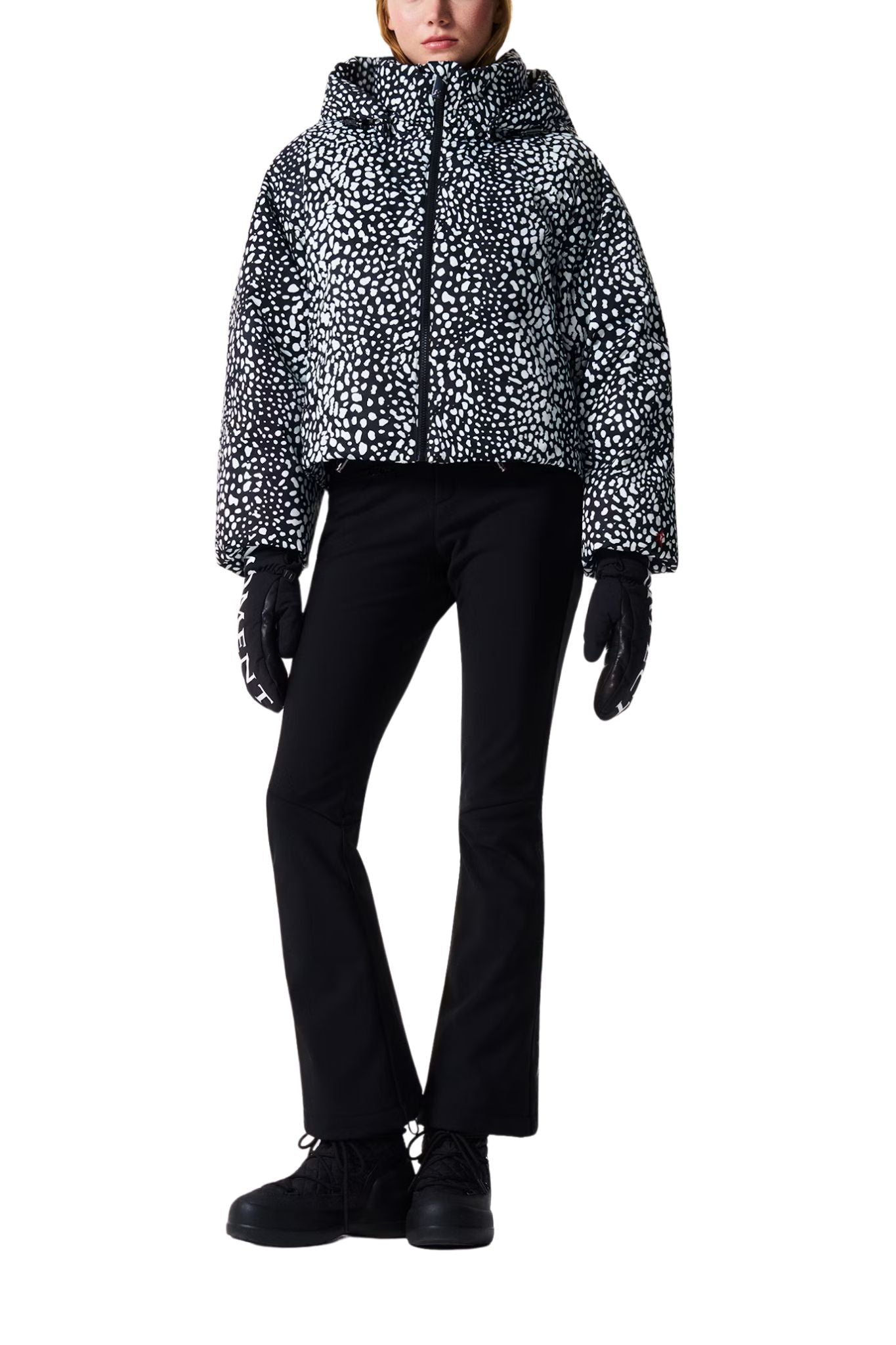 Perfect Moment Bubble Jacket - Vermillion