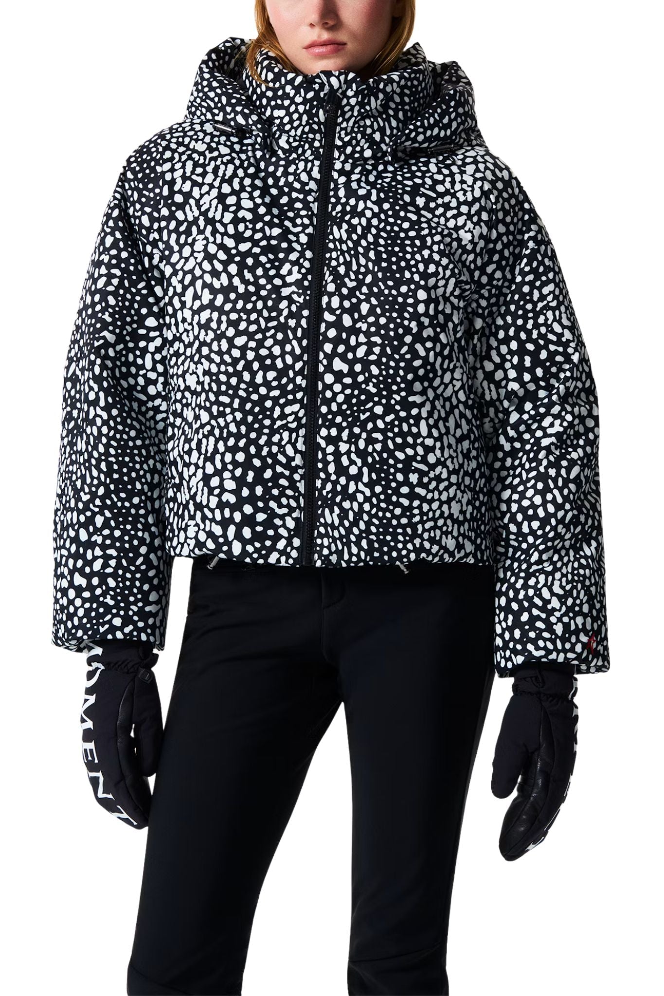 Perfect Moment Bubble Jacket - Vermillion
