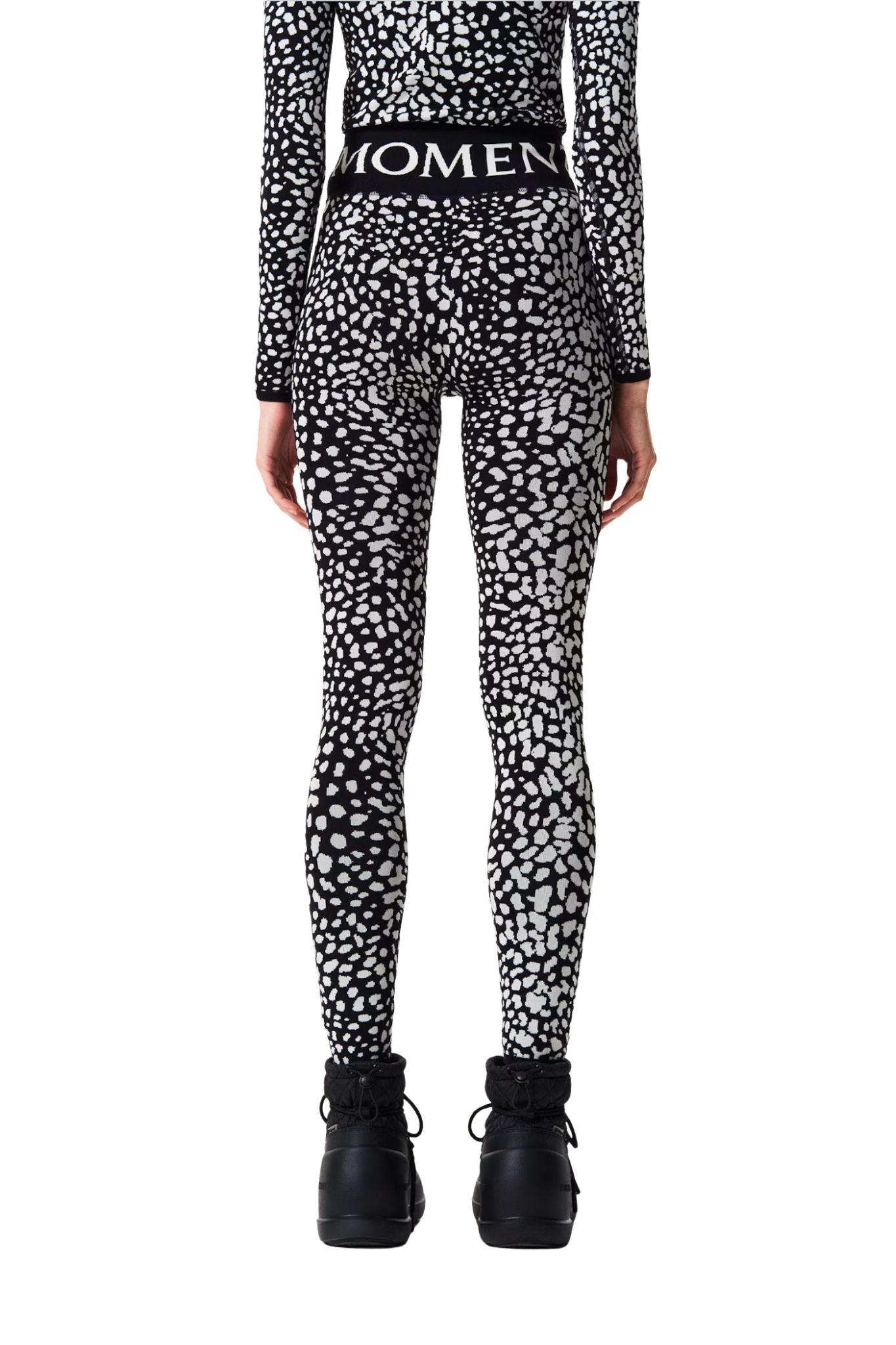 Perfect Moment Perfect Jacquard Legging - Vermillion