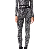 Perfect Moment Perfect Jacquard Legging - Vermillion