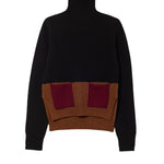 Plan C L/S Turtleneck Knit - Vermillion