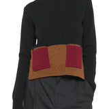 Plan C L/S Turtleneck Knit - Vermillion