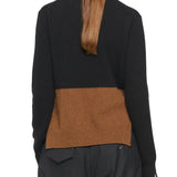 Plan C L/S Turtleneck Knit - Vermillion