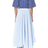 Plan C Pleated Skirt - Vermillion