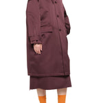Plan C Rain Coat - Vermillion