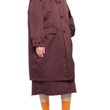 Plan C Rain Coat - Vermillion