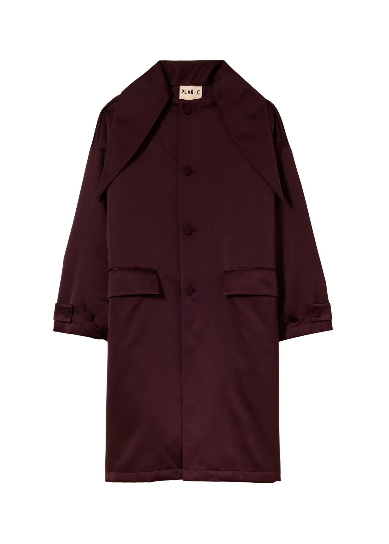 Plan C Rain Coat - Vermillion