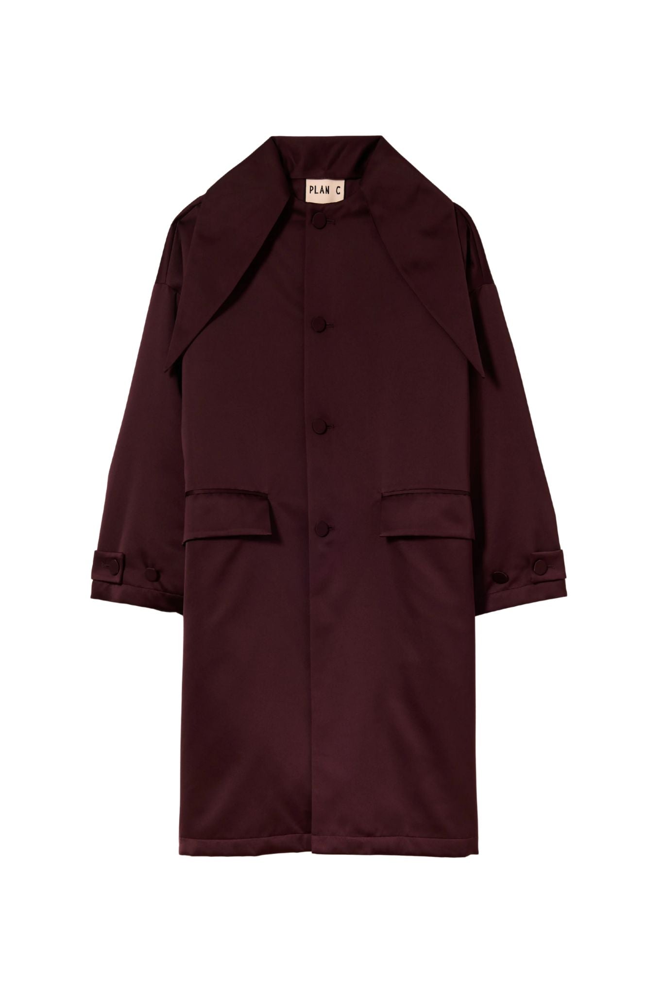 Plan C Rain Coat - Vermillion