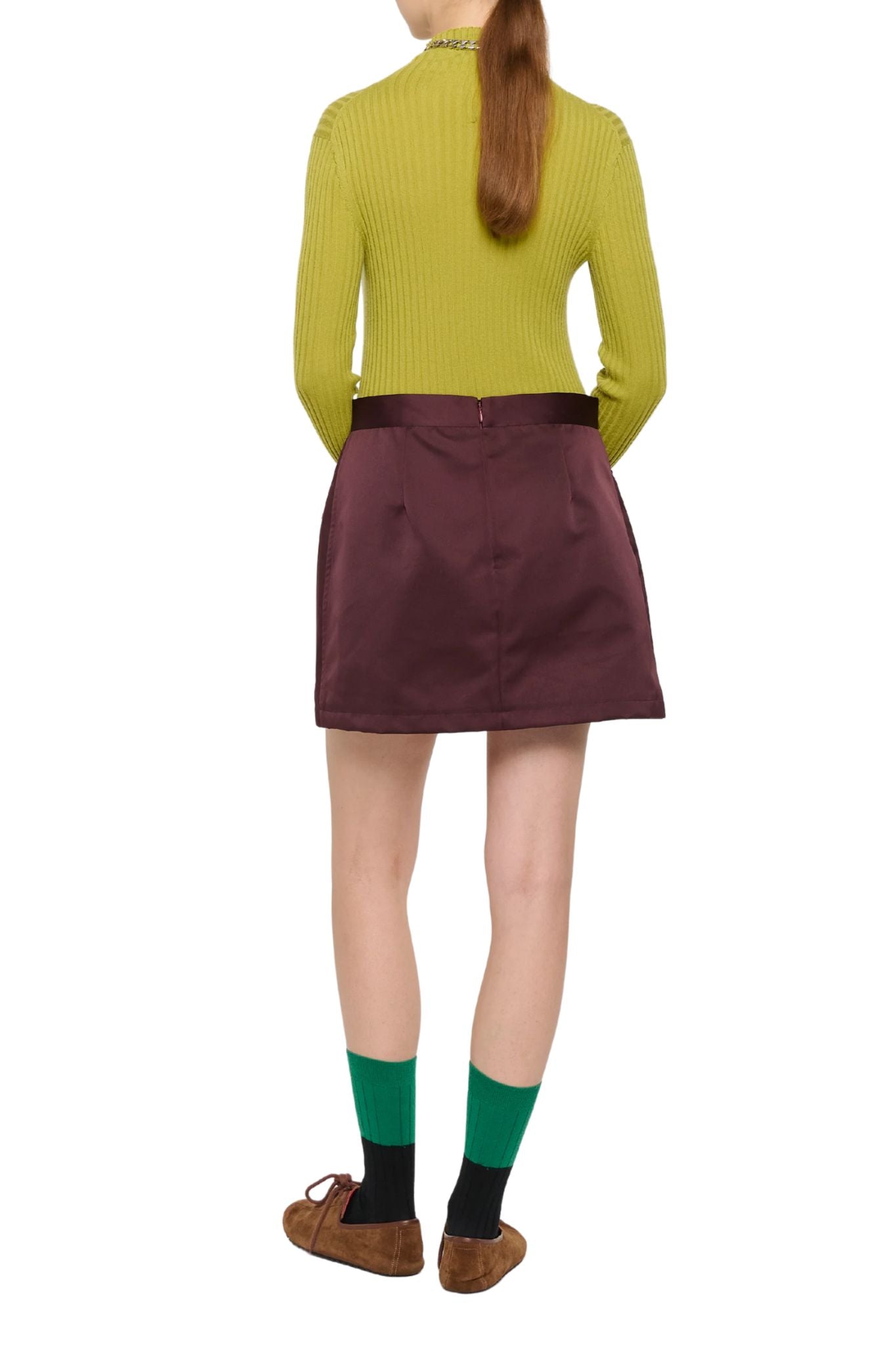 Plan C Skirt - Vermillion