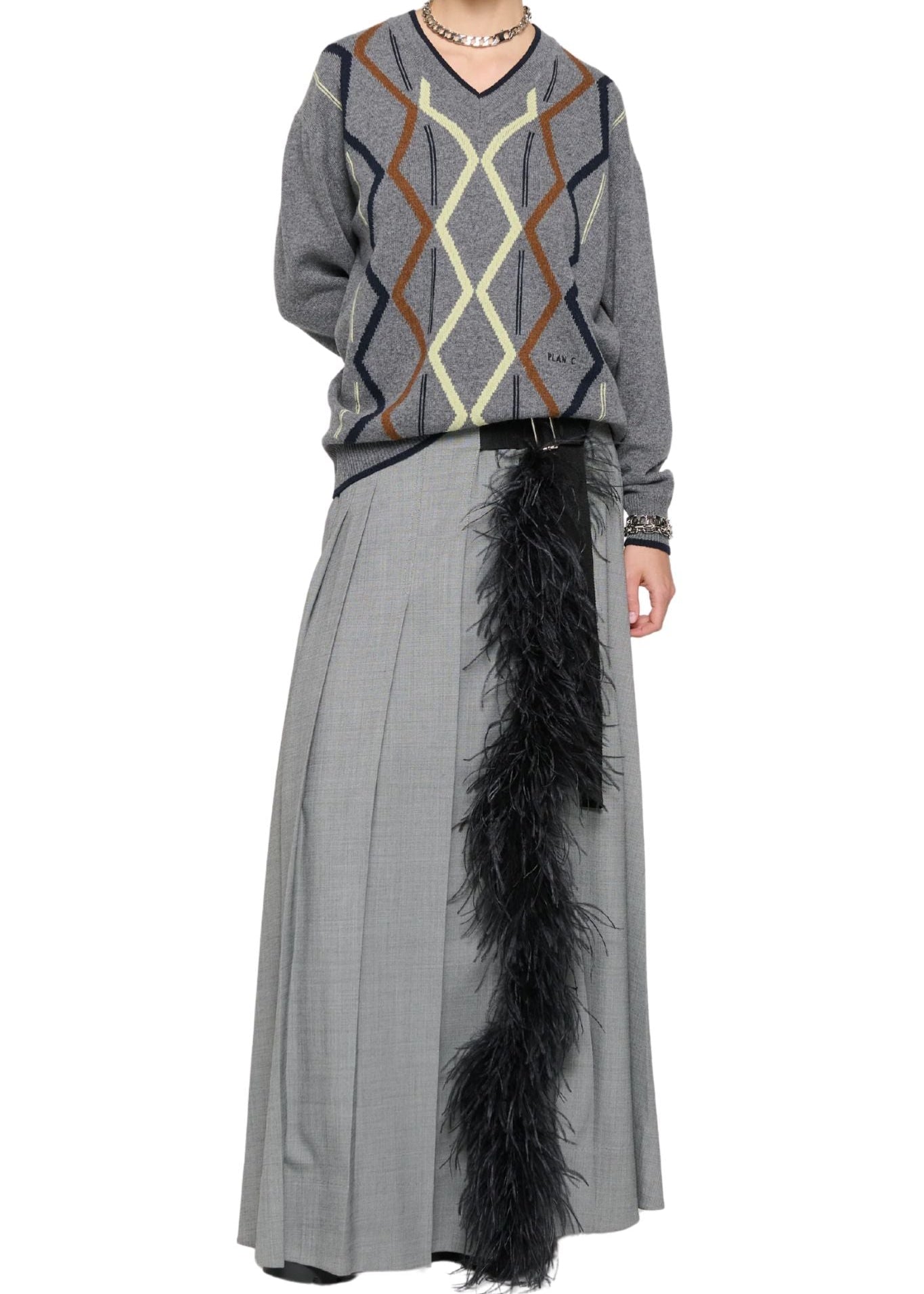 Plan C Skirt - Vermillion