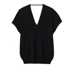 Plan C V Neck Knit - Vermillion