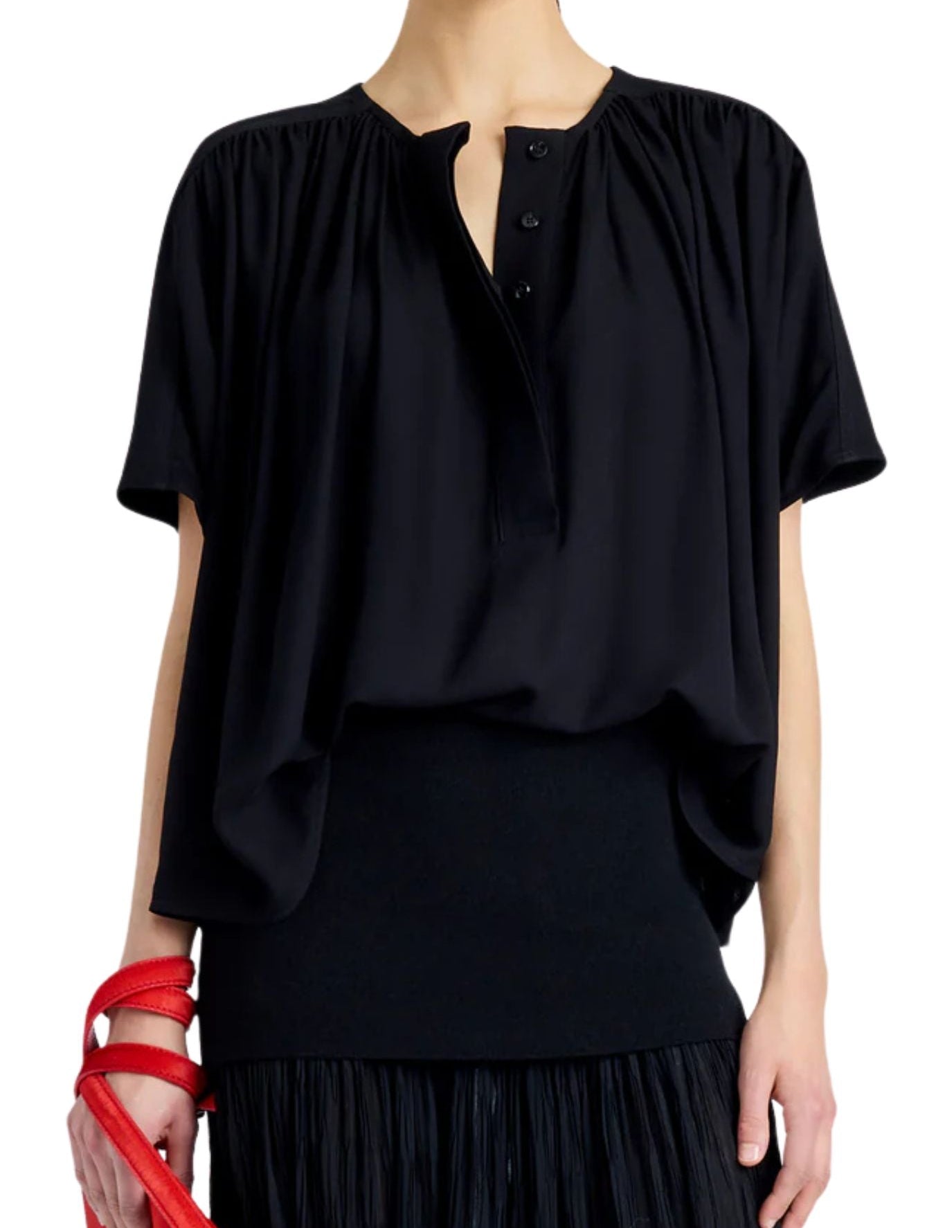 Proenza Schouler Claire Top - Vermillion