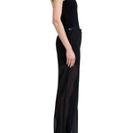 Proenza Schouler Eran Pant In Sheer Wool - Vermillion
