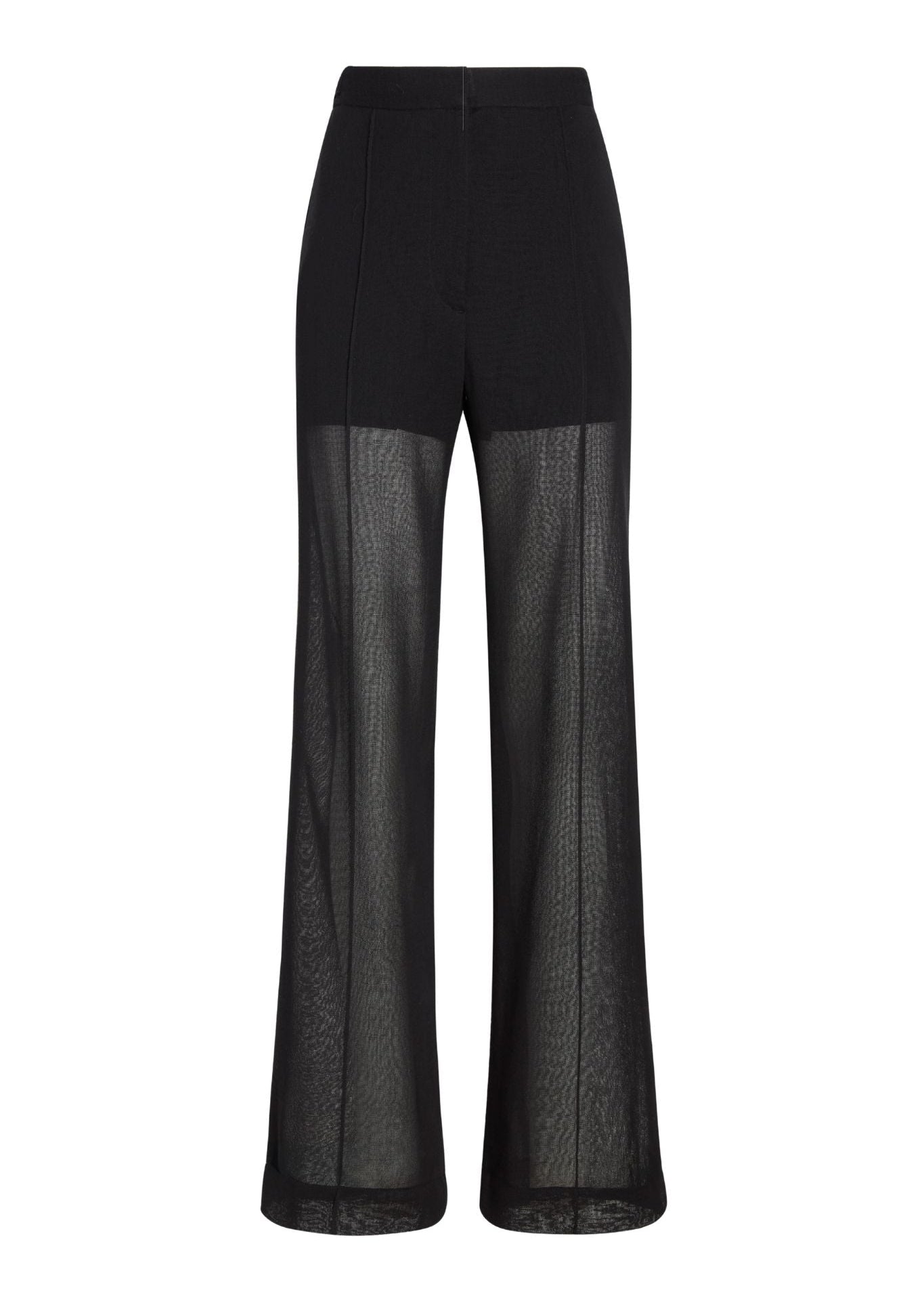 Proenza Schouler Eran Pant In Sheer Wool - Vermillion