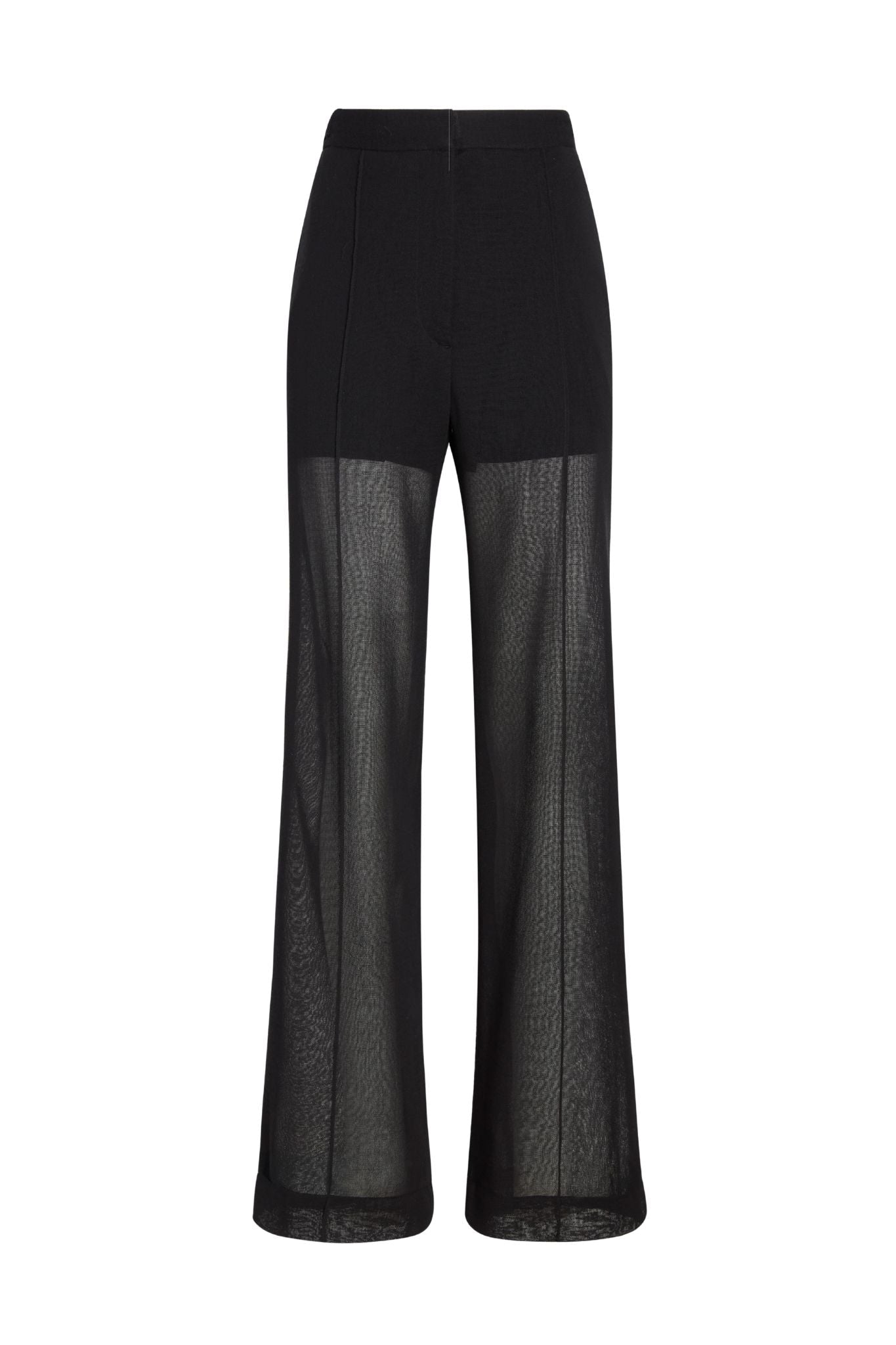 Proenza Schouler Eran Pant In Sheer Wool - Vermillion