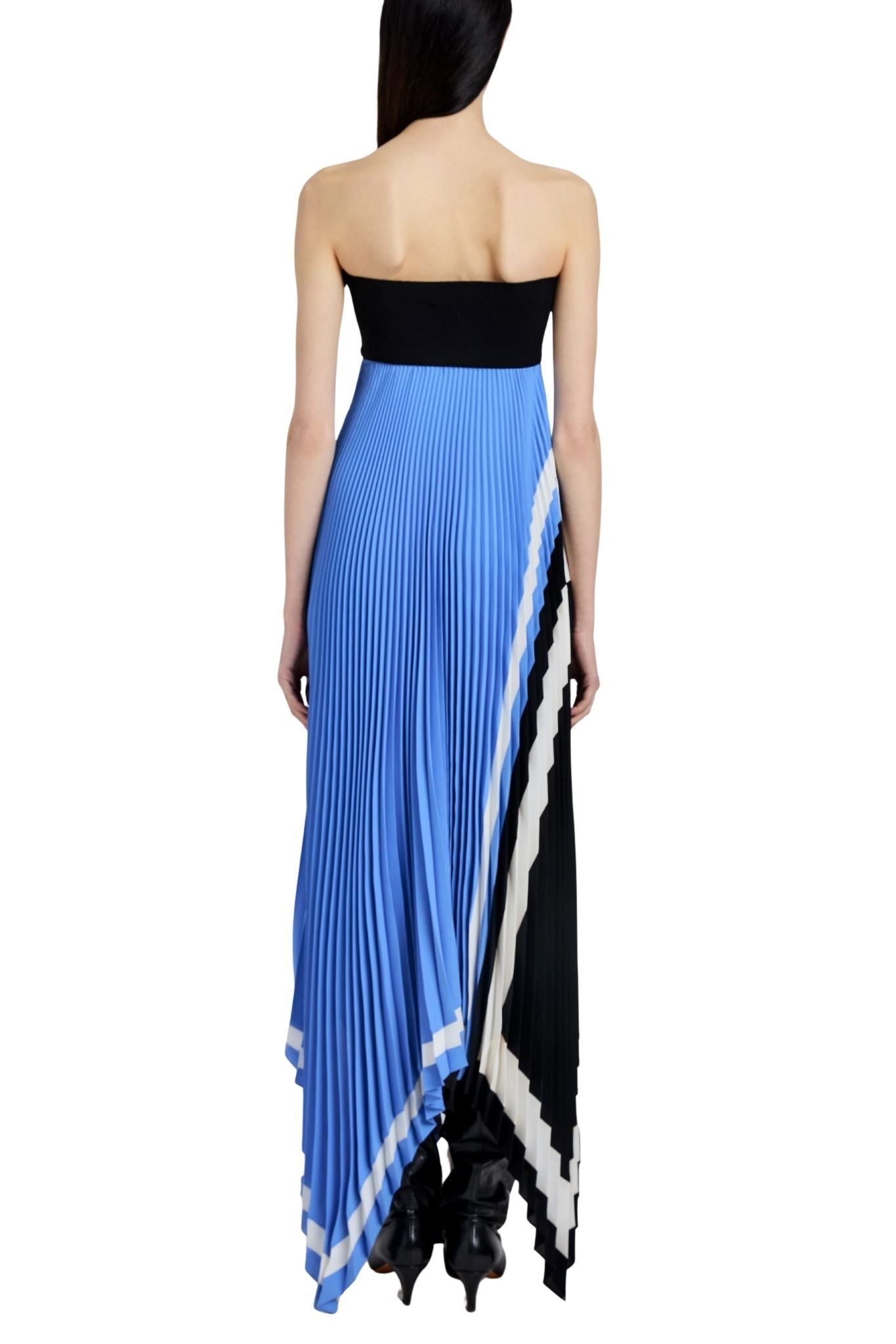 Proenza Schouler Fia Dress In Technical Crepe - Vermillion