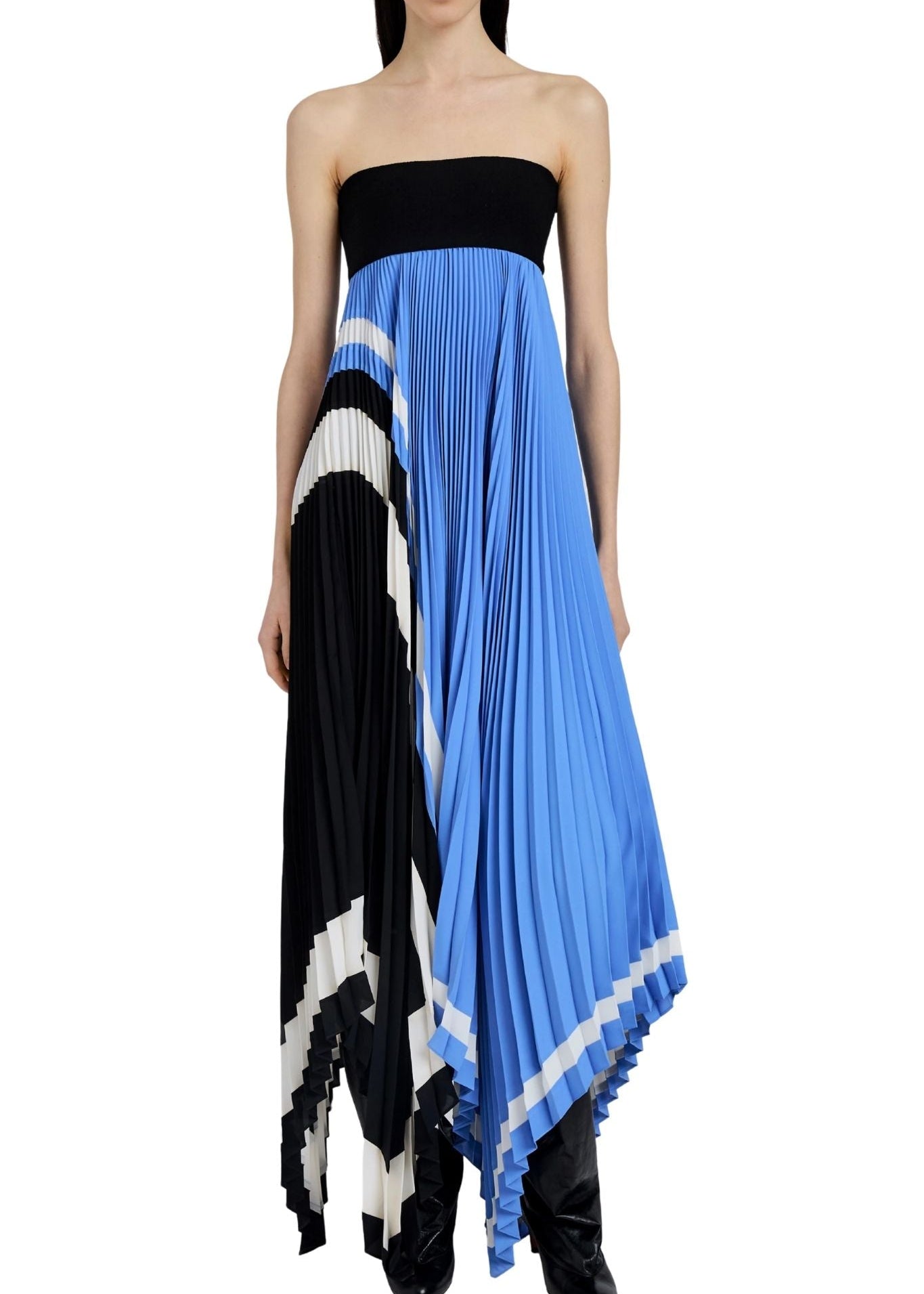 Proenza Schouler Fia Dress In Technical Crepe - Vermillion