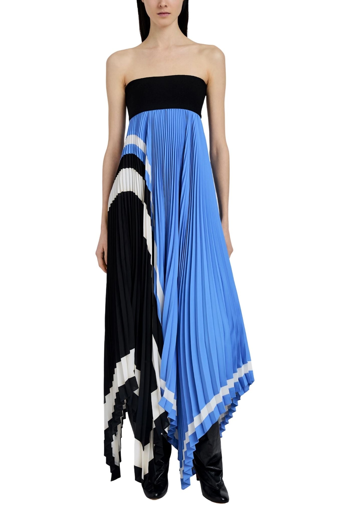 Proenza Schouler Fia Dress In Technical Crepe - Vermillion