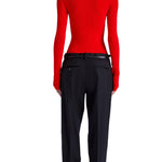 Proenza Schouler Fox Top - Vermillion