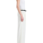 Proenza Schouler Halima Pant In Matte Double Crepe - Vermillion