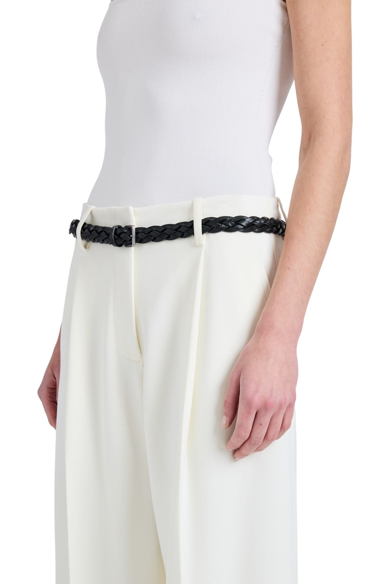 Proenza Schouler Halima Pant In Matte Double Crepe - Vermillion