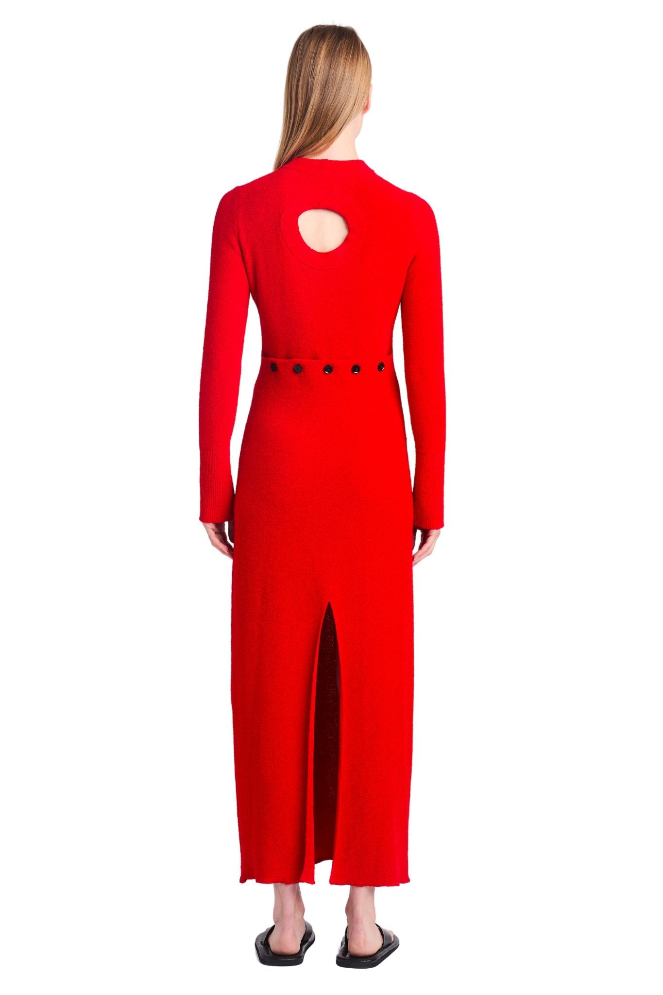 Proenza Schouler Lara Knit Dress - Vermillion