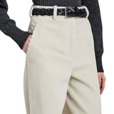 Proenza Schouler Lidie Pant in Corduroy - Vermillion