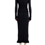 Proenza Schouler Monet Top In Fine Bobble Knit - Vermillion