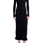 Proenza Schouler Monet Top In Fine Bobble Knit - Vermillion