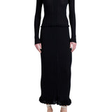 Proenza Schouler Monet Top In Fine Bobble Knit - Vermillion