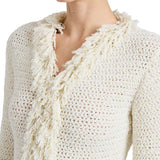Proenza Schouler Nilo Top In Textured Jacquard - Vermillion