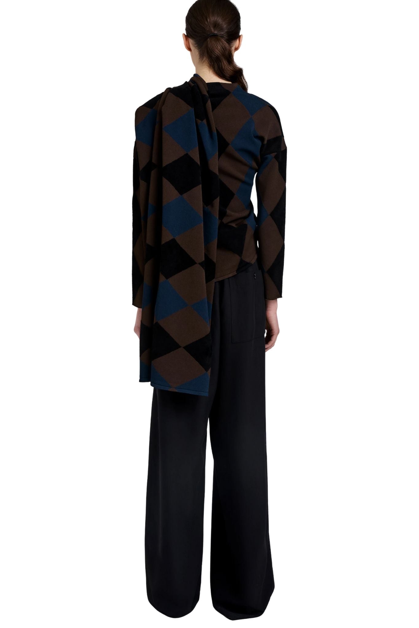 Proenza Schouler Salome Pant In Classic Twill - Vermillion