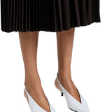 Proenza Schouler Slash Slingbacks Polished Calf - Vermillion