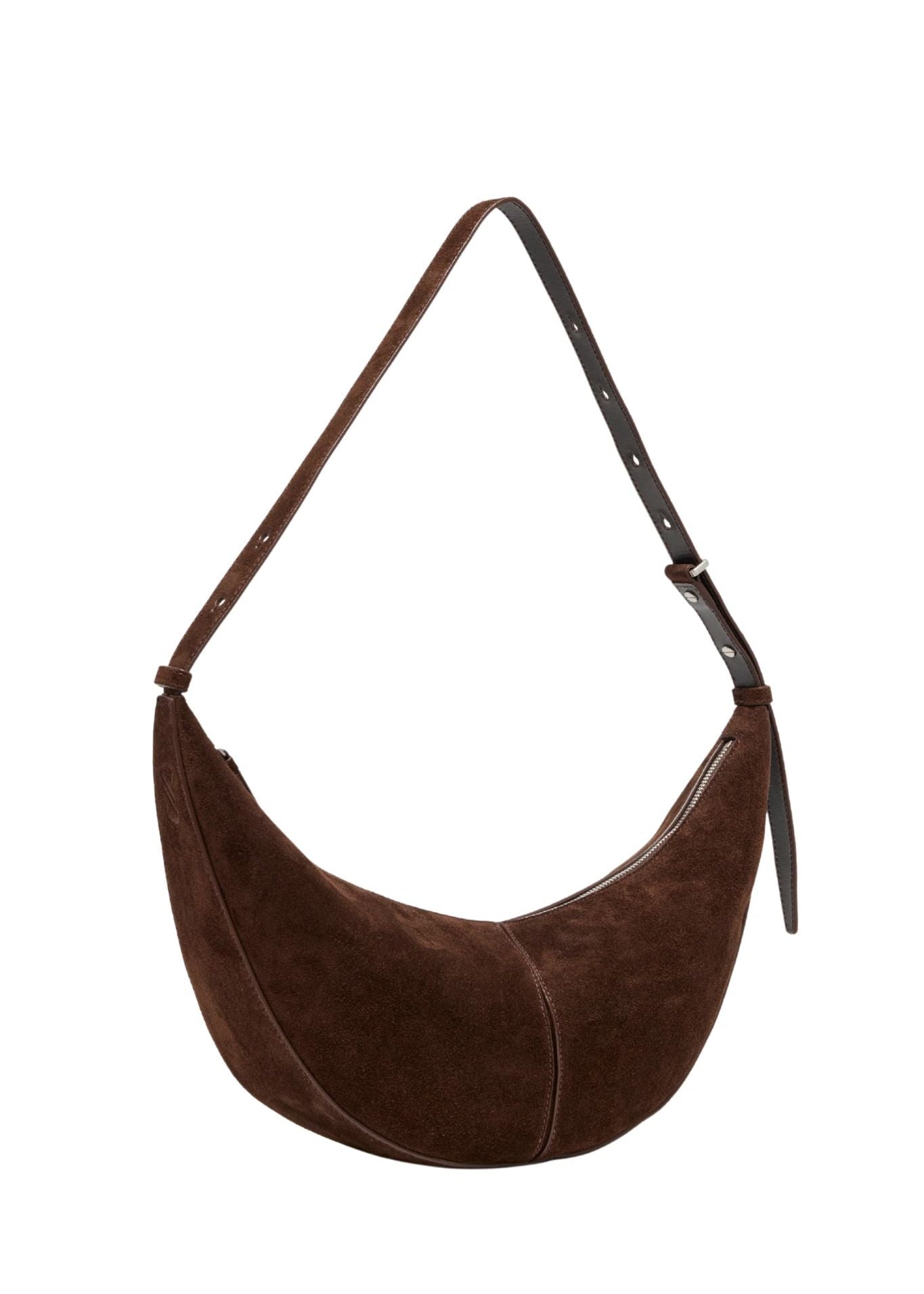 Proenza Schouler Slide Bag in Soft Suede - Vermillion