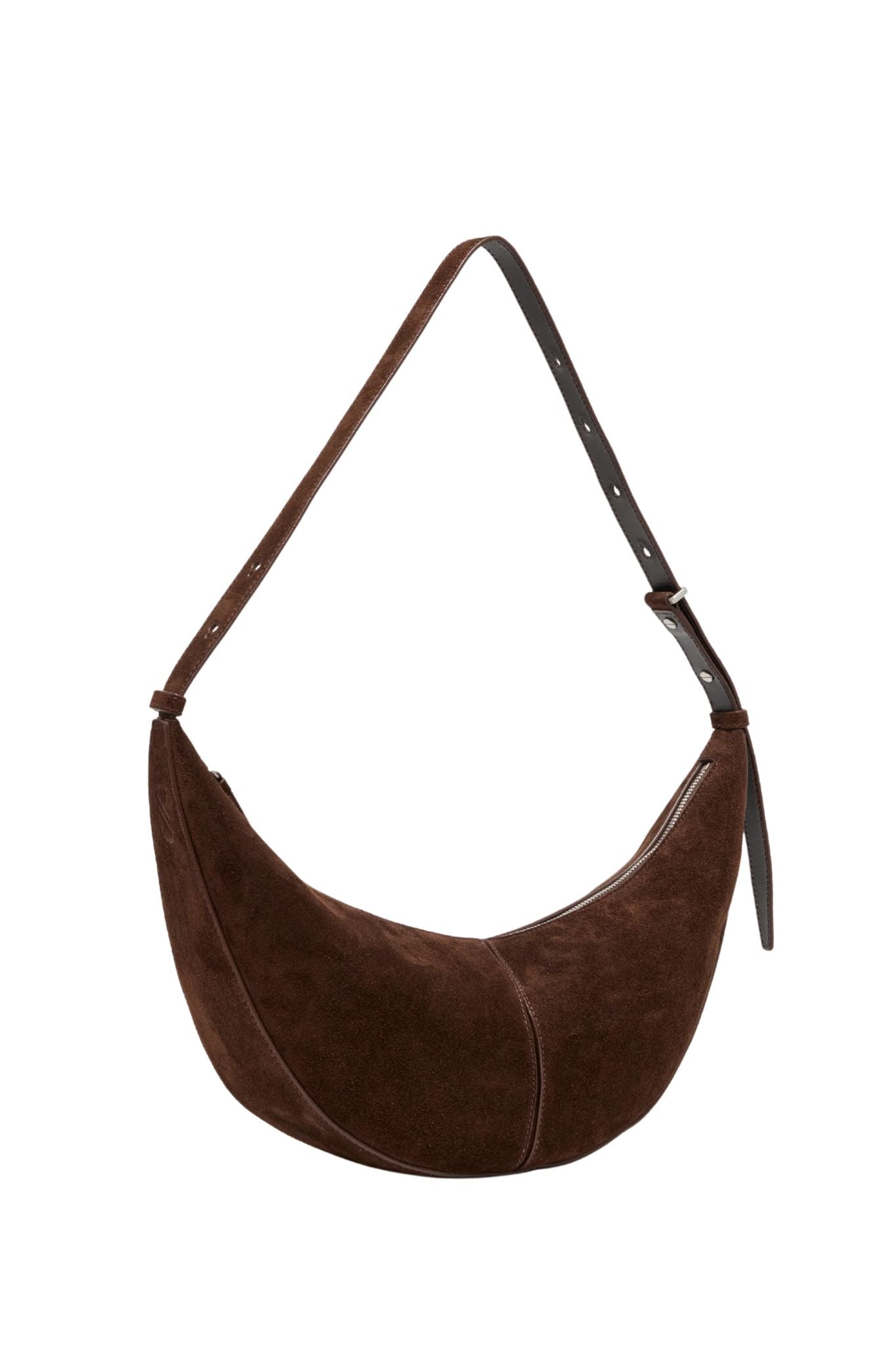Proenza Schouler Slide Bag in Soft Suede - Vermillion