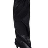 Proenza Schouler Uma Over The Knee Boots in Slick Calf - Vermillion