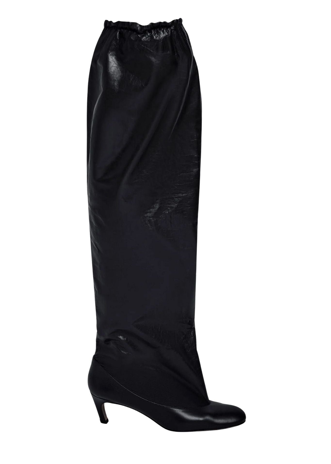 Proenza Schouler Uma Over The Knee Boots in Slick Calf - Vermillion