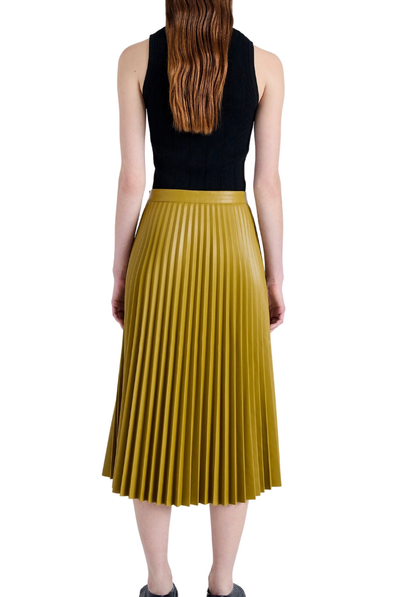 Proenza Schouler White Label Daphne Skirt - Vermillion