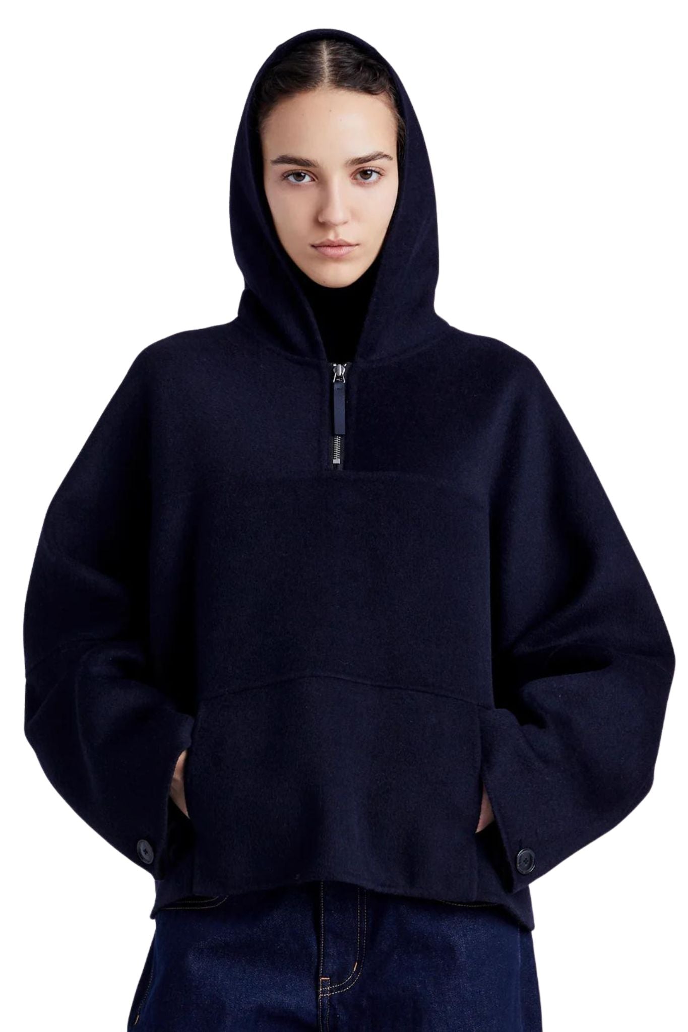 Proenza Schouler White Label Isaac Hoodie - Vermillion