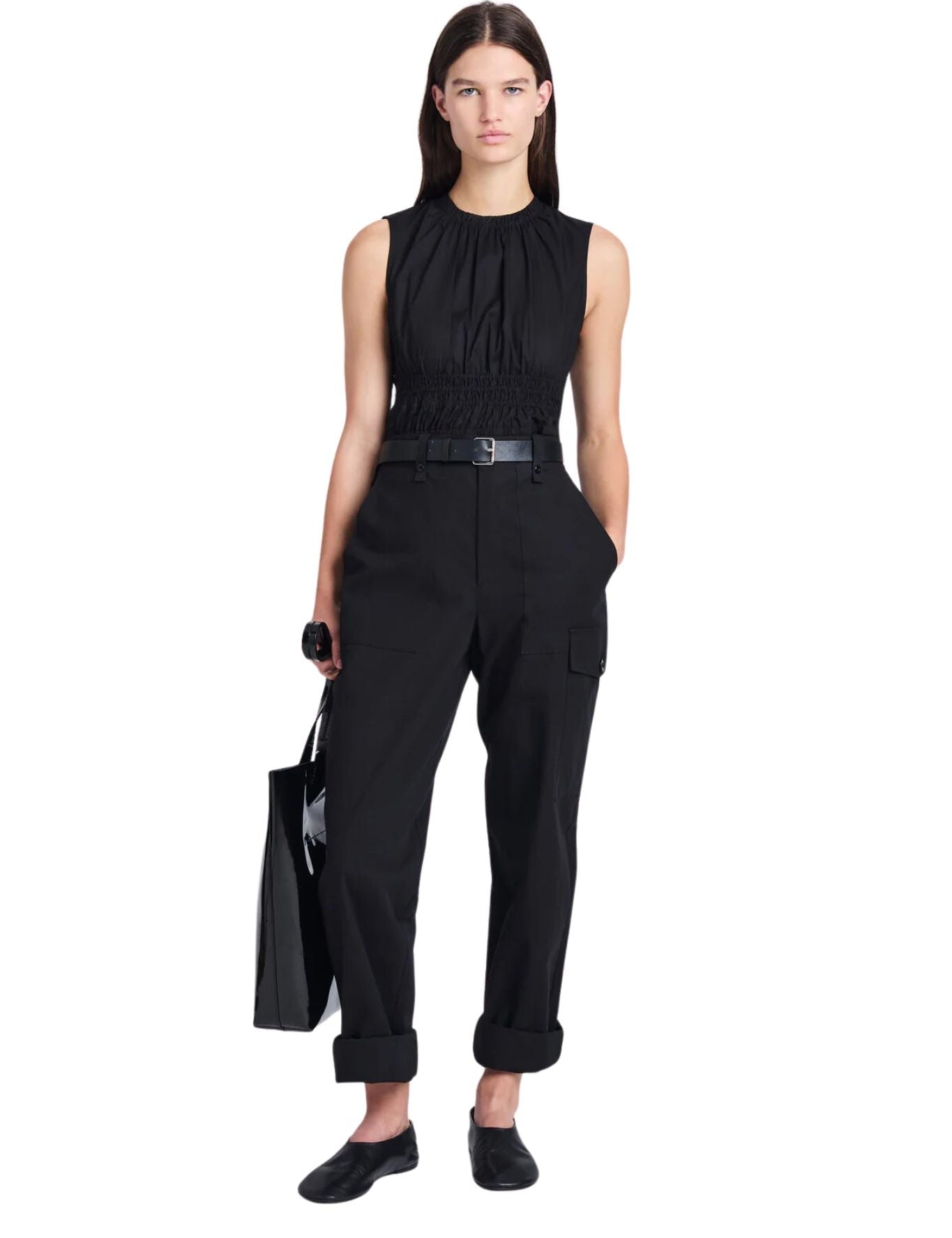 Proenza Schouler White Label Octavia Pant - Vermillion