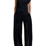 Proenza Schouler Zafira Top In Mercerized Cotton Jersey - Vermillion