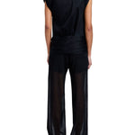 Proenza Schouler Zafira Top In Mercerized Cotton Jersey - Vermillion