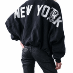 R13 New York 13 Balloon Crewneck - Vermillion