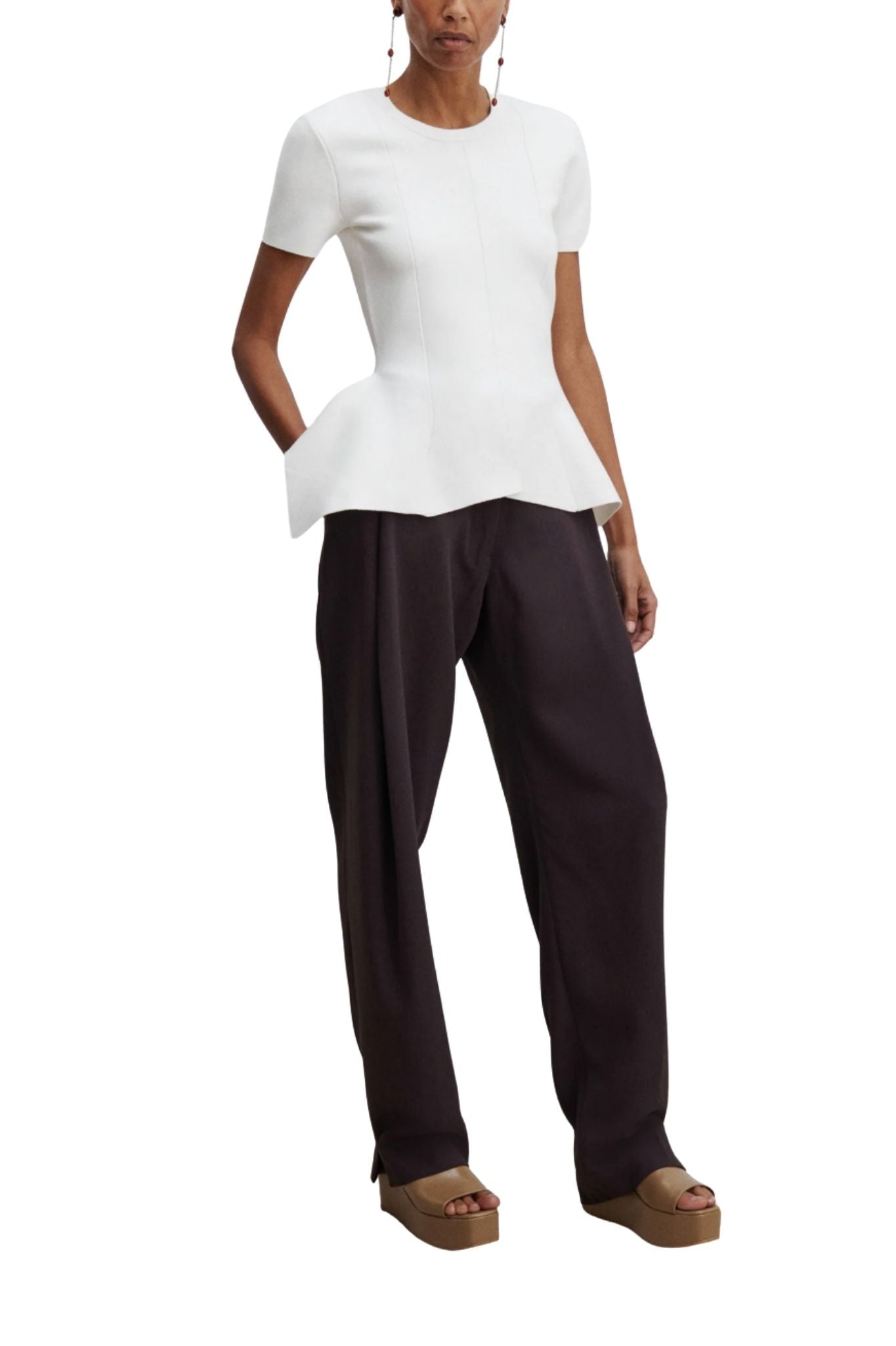 Rachel Comey Britnell Top - Vermillion