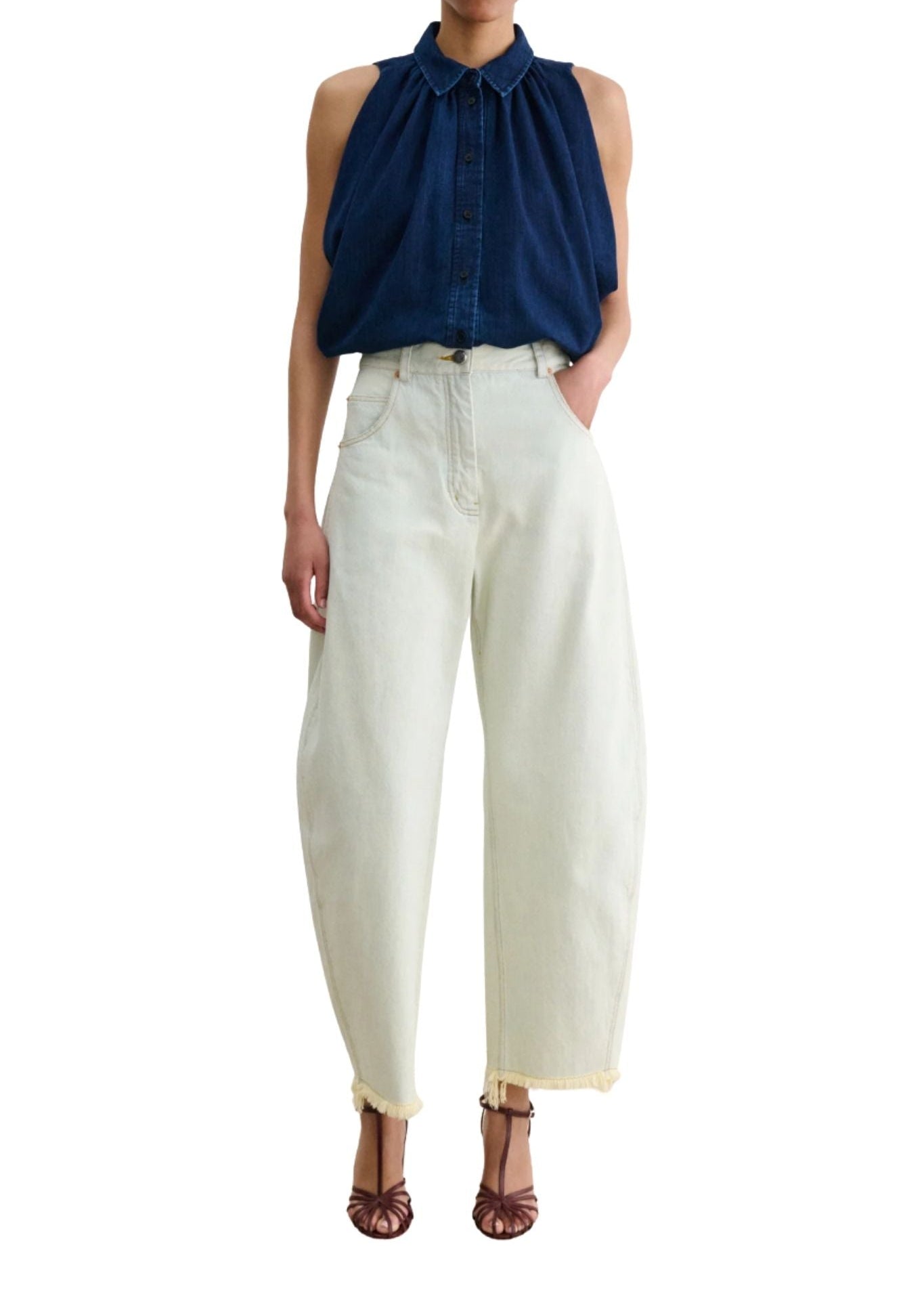 Rachel Comey Calma Top - Vermillion