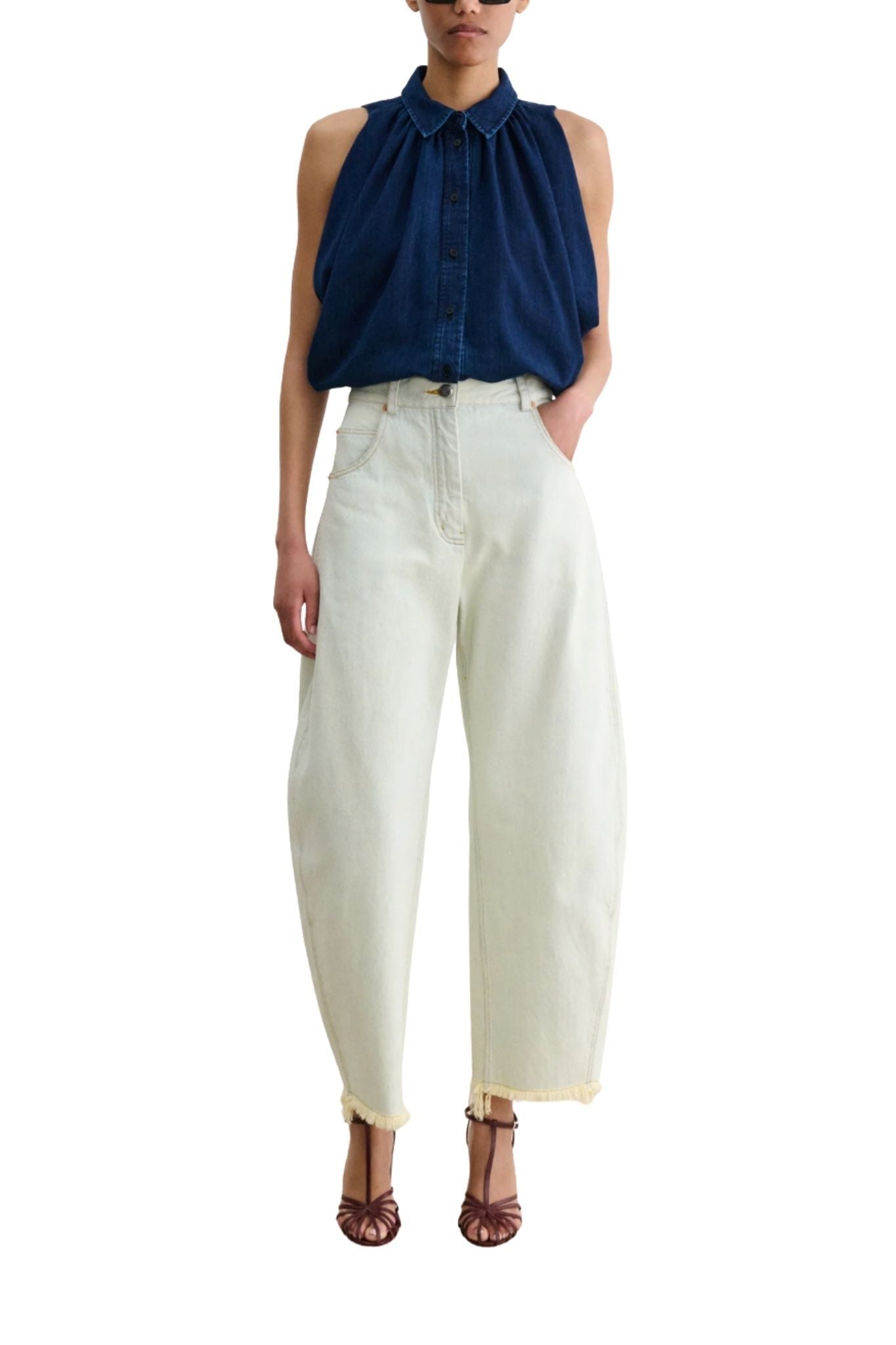 Rachel Comey Calma Top - Vermillion