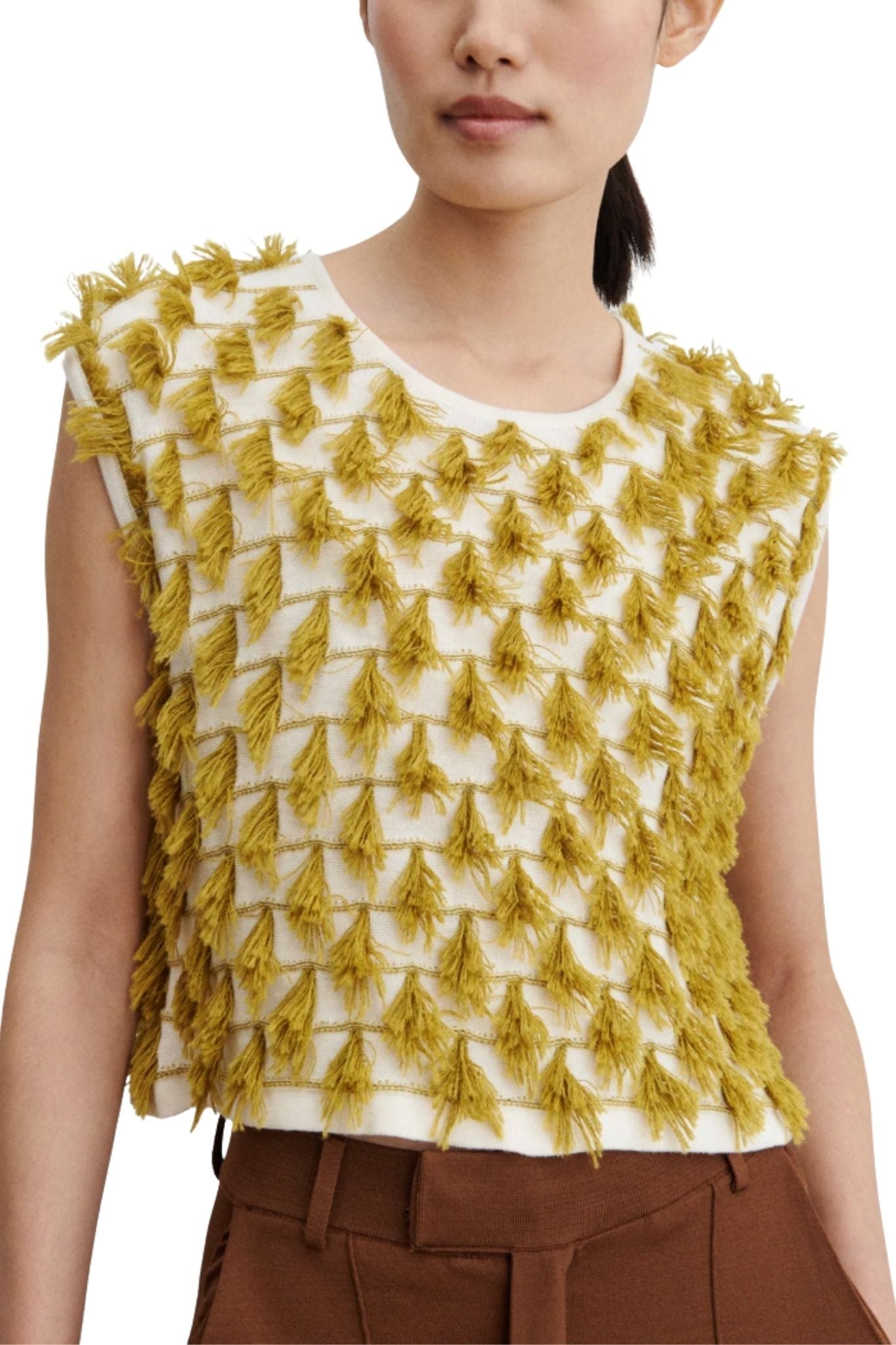 Rachel Comey Hazlitt Top - Vermillion