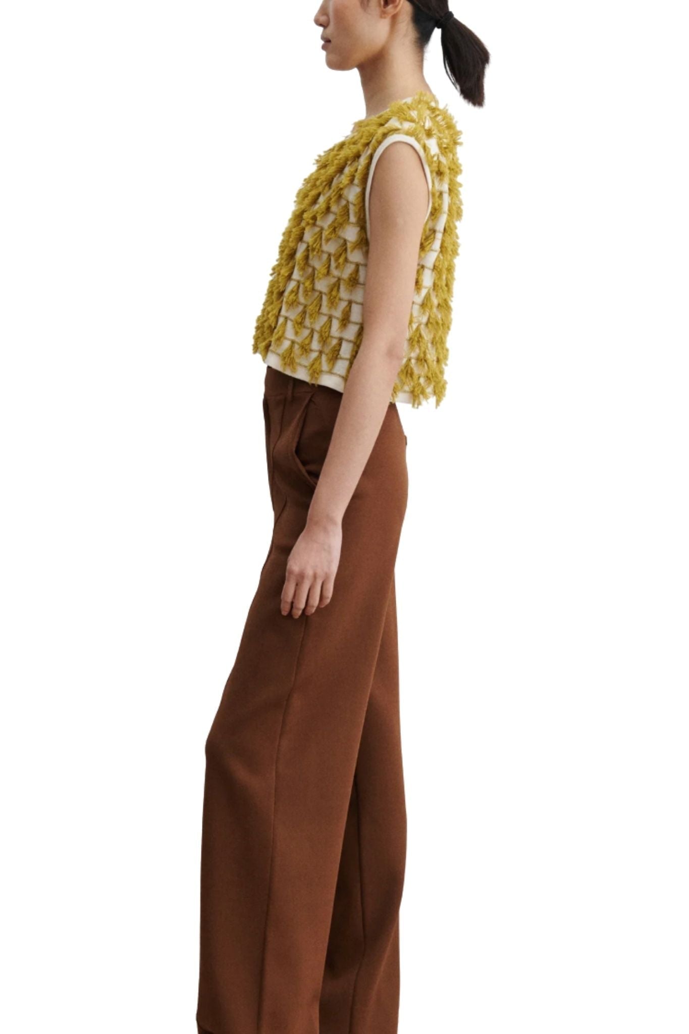 Rachel Comey Hazlitt Top - Vermillion